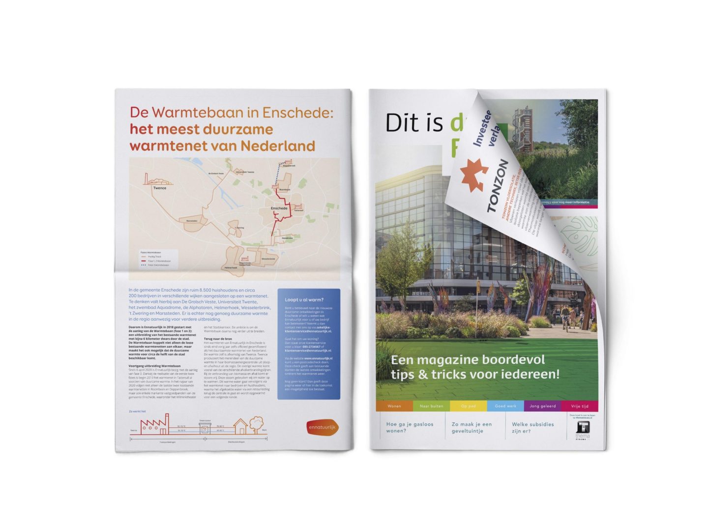 Duurzaamheidskrant gemeente Enschede