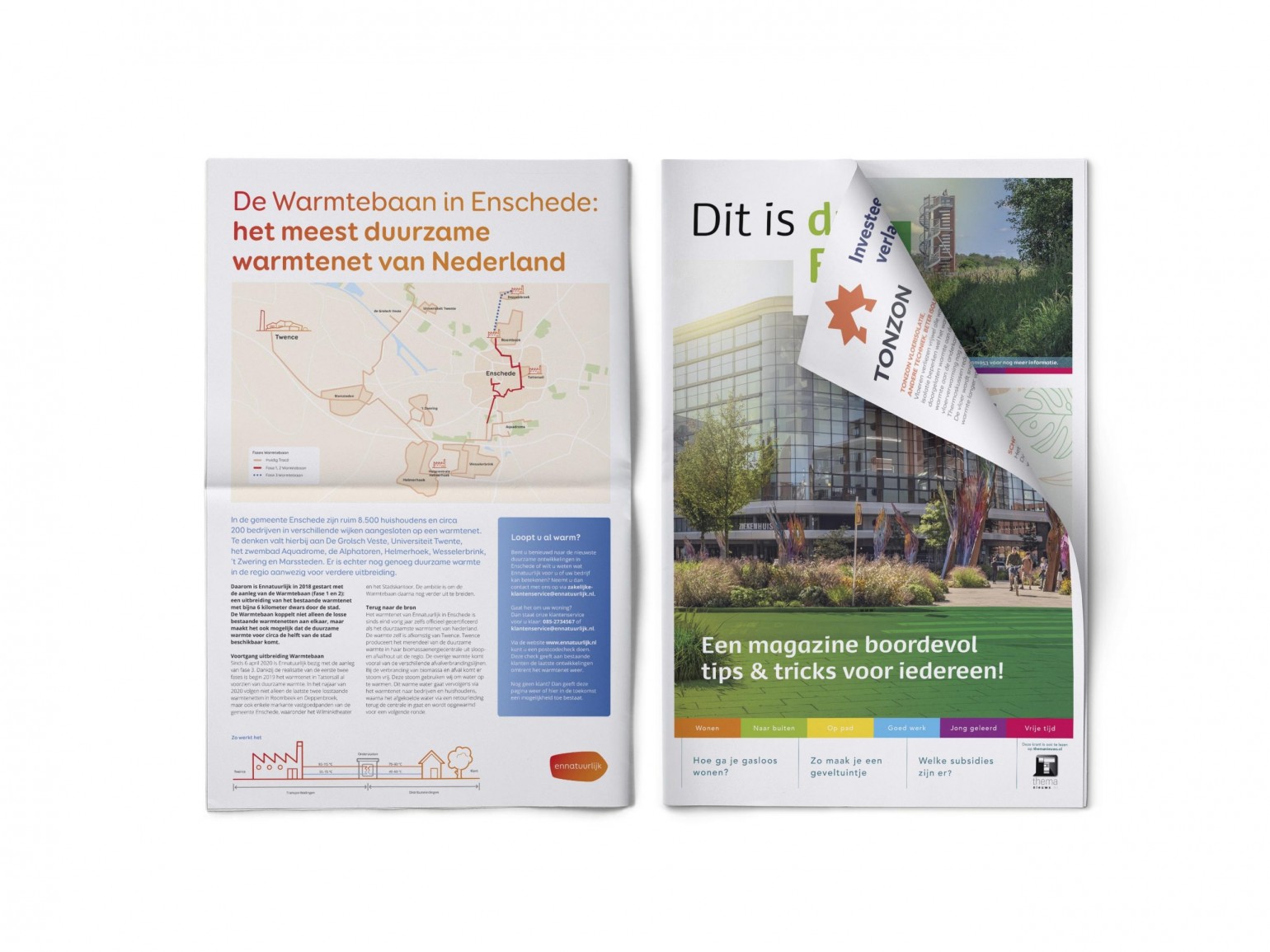Duurzaamheidskrant gemeente Enschede