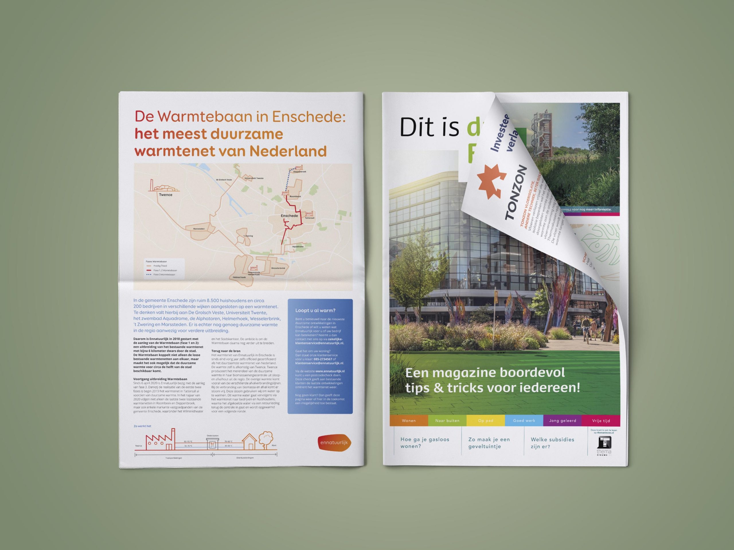 Duurzaamheidskrant Gemeente Enschede